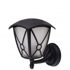 Φωτιστικό Φανάρι Επίτοιχο με ντουί E27 Αλουμινίου Μαύρο NICK IP44